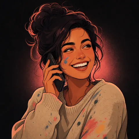 Illustration of Maya, The Warm-Up