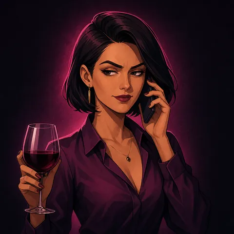 Illustration of Sofia, She's Not Impressed